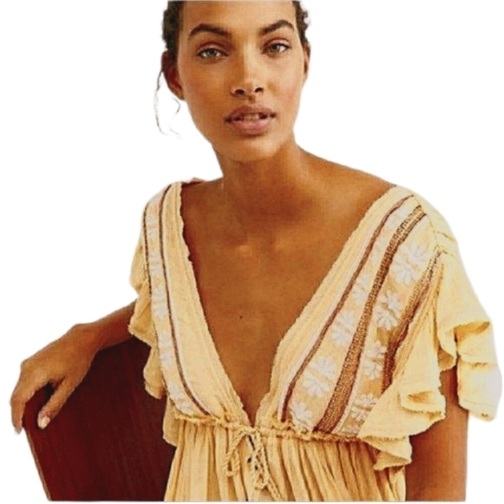 NWT Free people boho gypsy midi dress - Picture 2 of 8